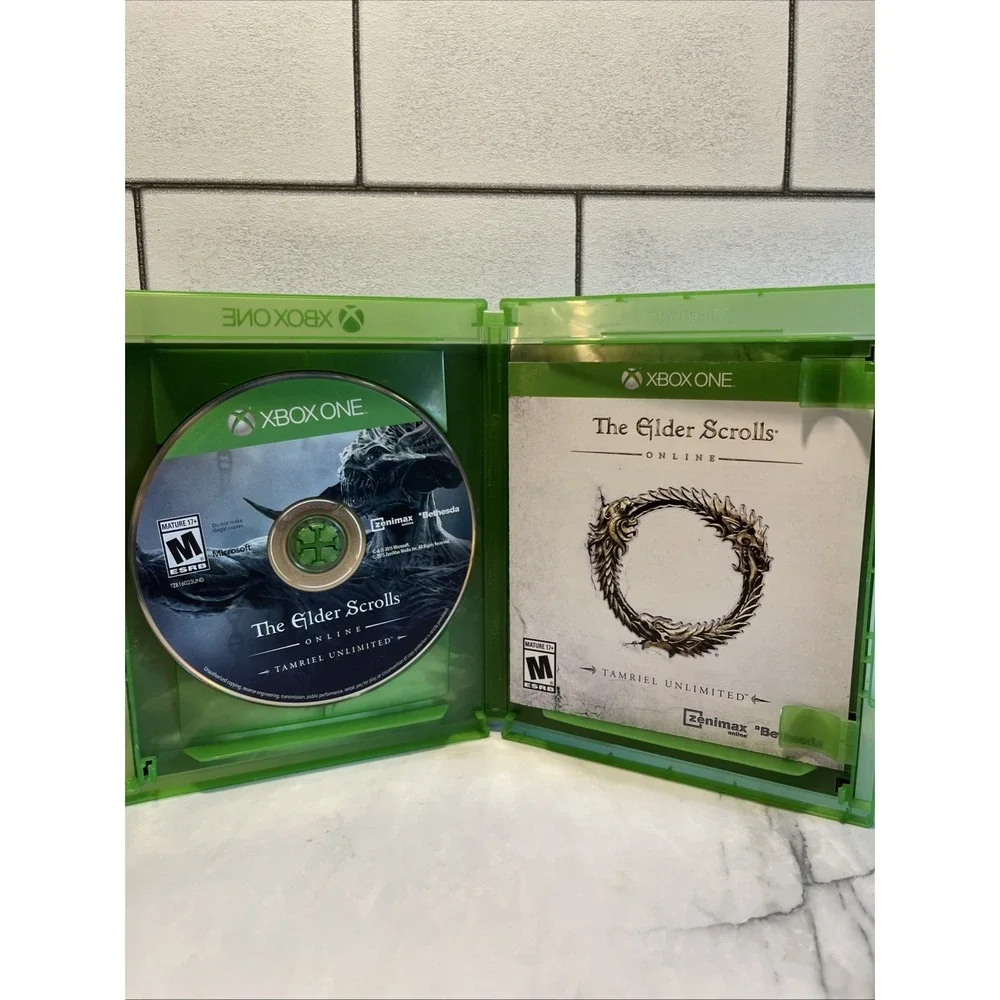 Bethesda The Elder Scrolls Online Tamriel Unlimited Xbox One MMORPG Online